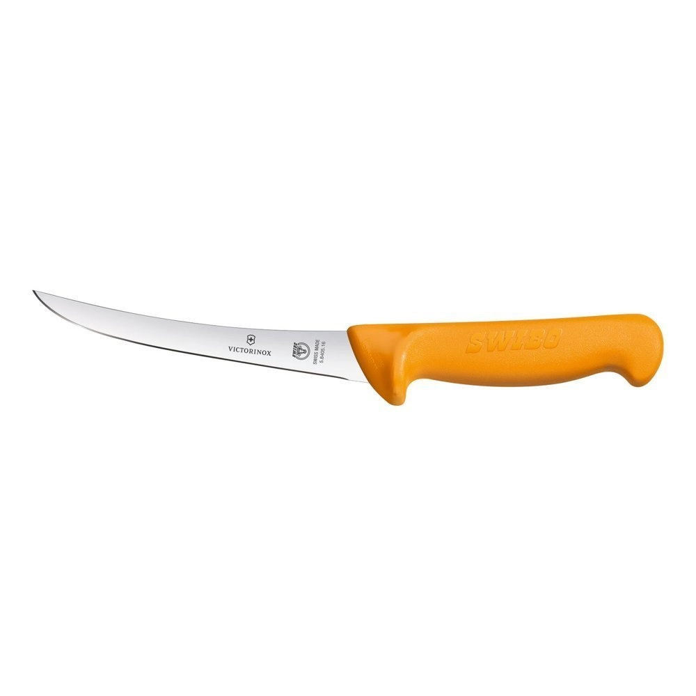 Victorinox Swibo Curved Blade Boning Knife Yellow 13cm Victorinox Swibo Curved Blade Boning Knife Yellow 13cm