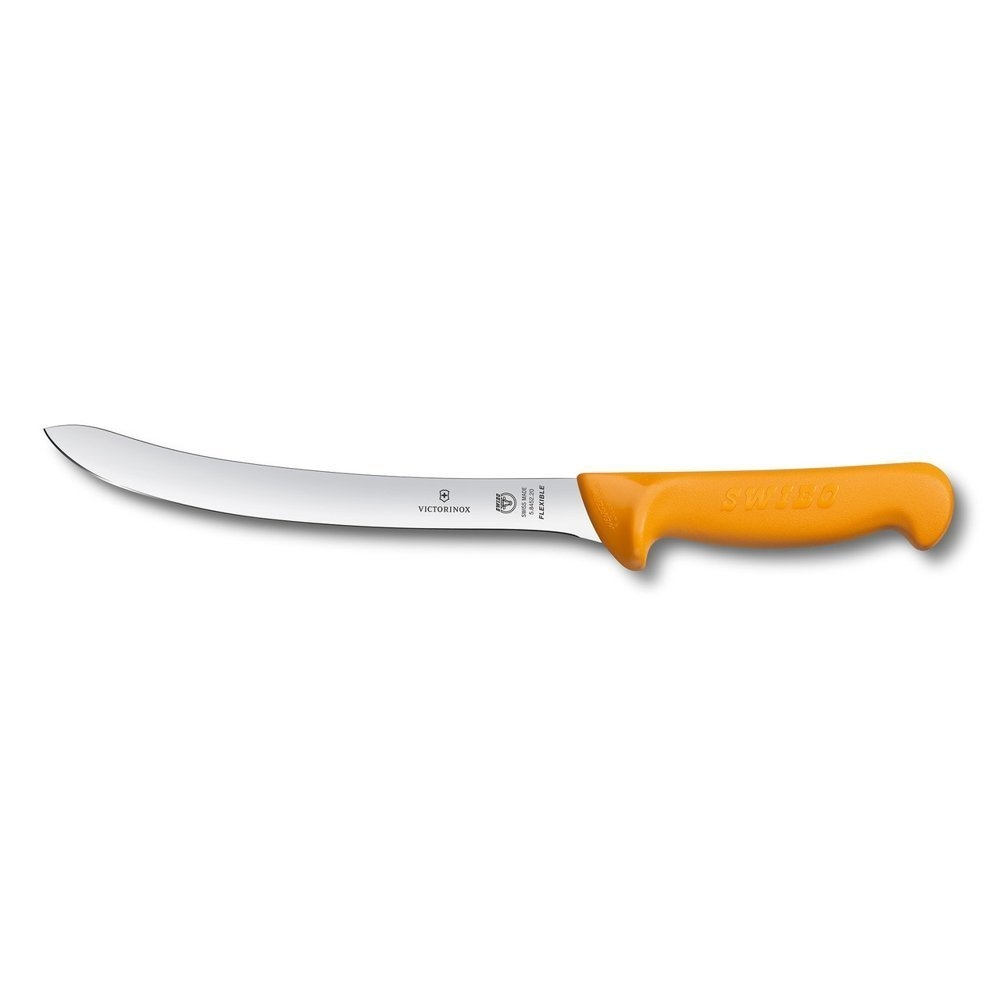 Victorinox Swibo Curved Flexible Blade Fillet Knife Yellow 20cm