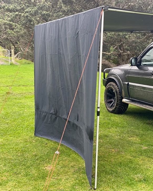 Kiwi Camping Tuatara Front Wall for Side Awning 2.5m