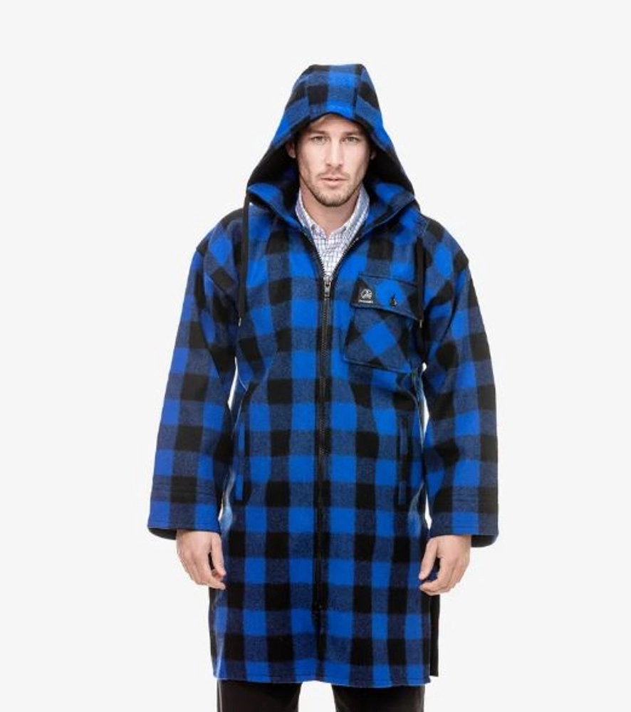 Swanndri Mens Mosgiel Wool Bushshirt with Zip-up Front Swanndri Mens Mosgiel Wool Bushshirt with Zip-up Front