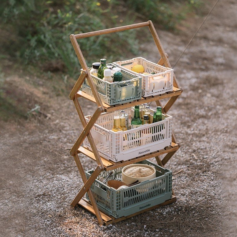 Naturehike Folding Storage Box Green 17L