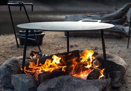 Naturehike Cast Iron Griddle / Hot Plate Round 50 x 40cm