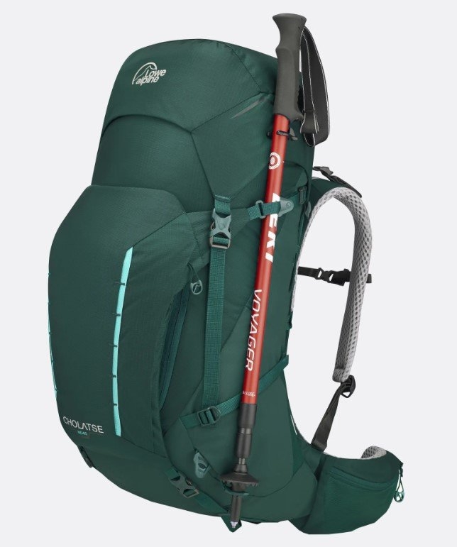 Lowe Alpine Cholatse ND40:45 Womens Hiking Backpack Black S-M