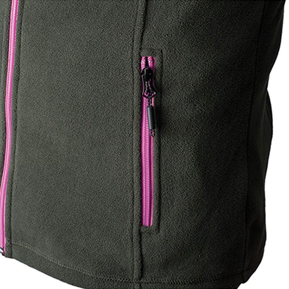 Ridgeline Hinterland Womens Fleece Top Olive XS