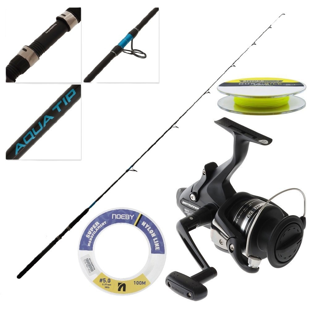 Shimano Baitrunner ST 4000 Soft Bait and Lure Package 7ft 4-8kg 2pc