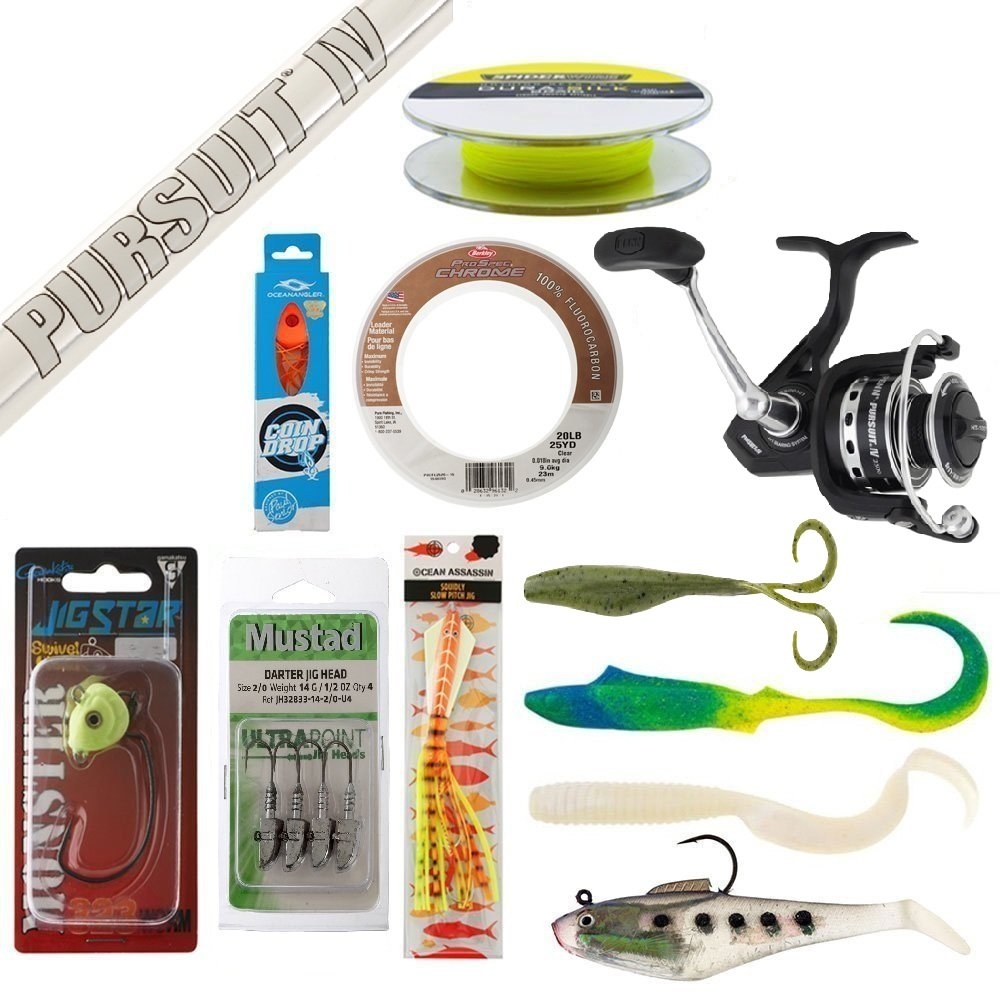 PENN Pursuit Softbaiting Package 7ft 3in 6-10kg 2pc