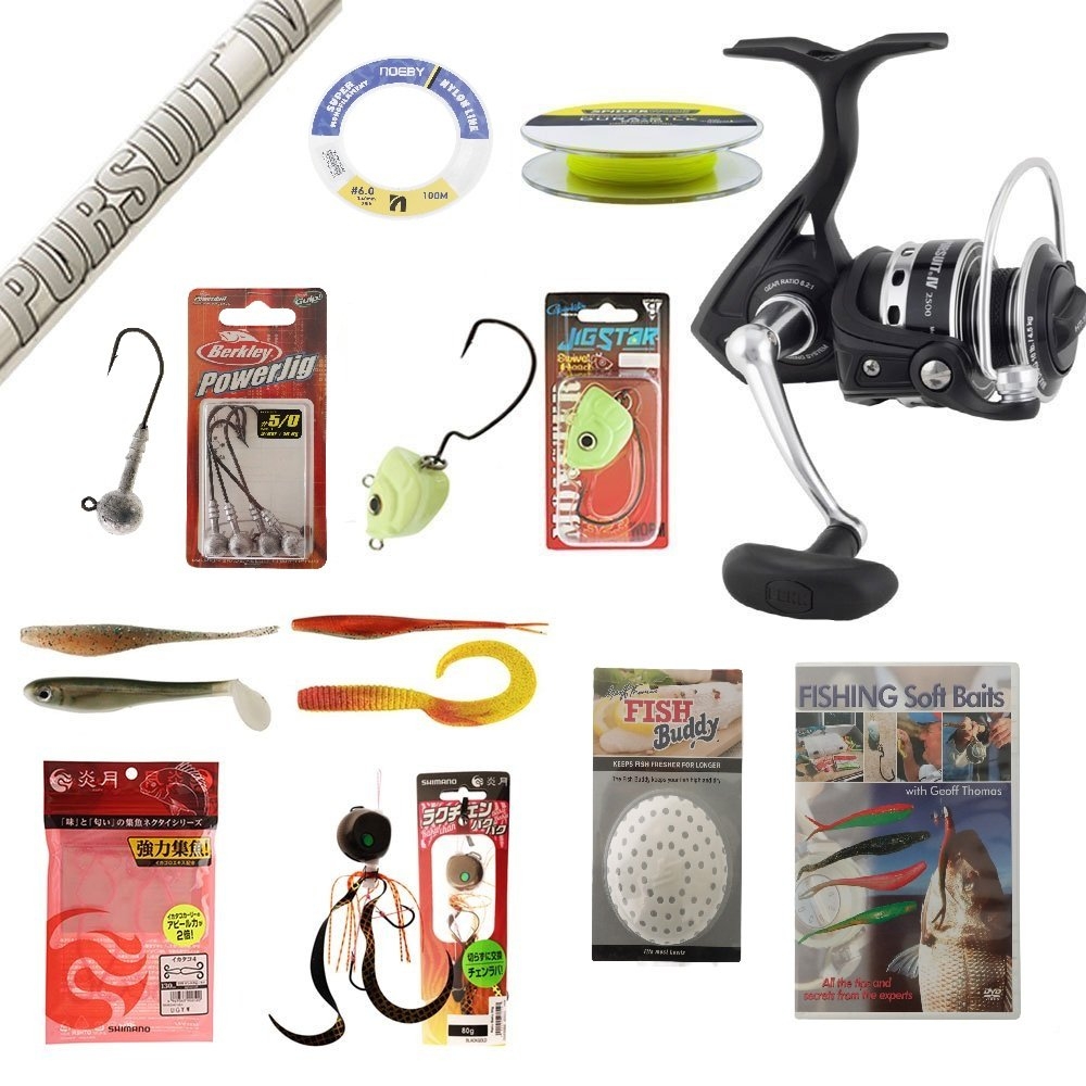 PENN Pursuit IV2500 Softbait Package 7ft 3-6kg 2pc