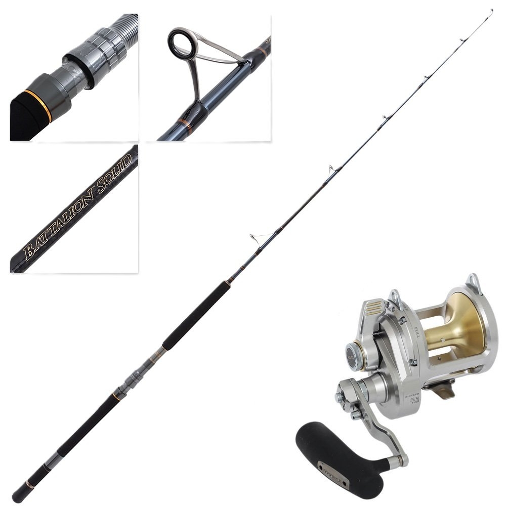 Shimano Talica II Battalion Tuna Jigging/Trolling Package 6ft PE 6-10 80lb-130lb 1pc