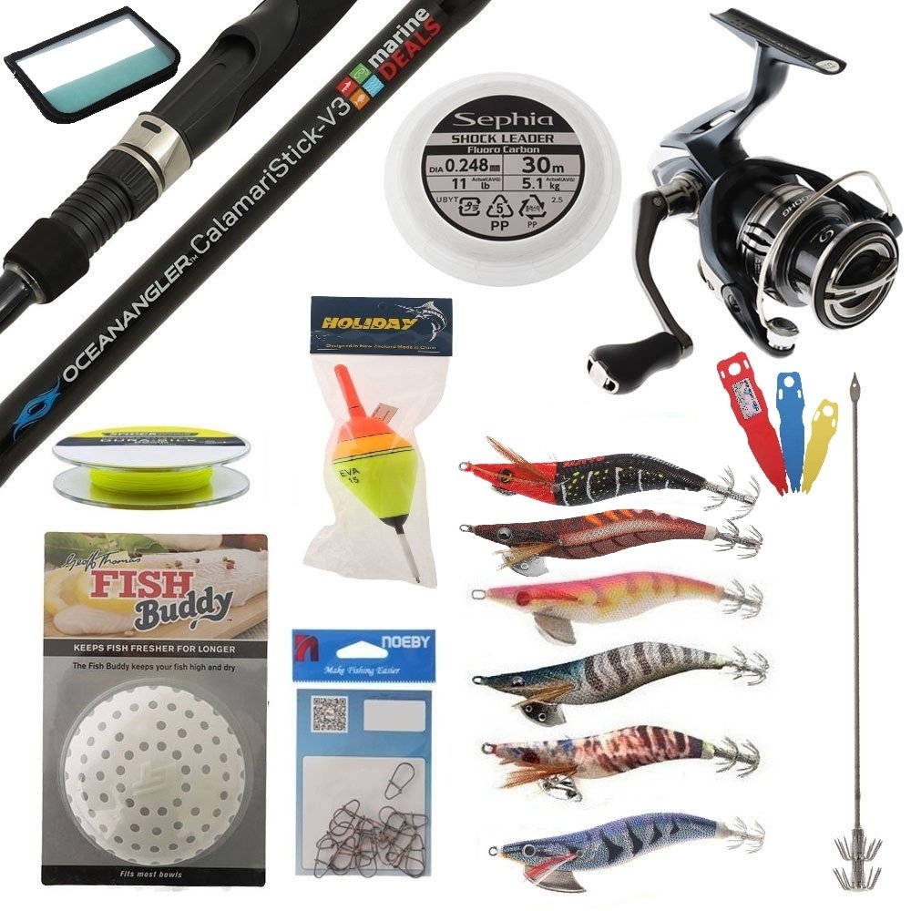 Shimano Miravel 2500 HG Ultimate Egi Squid Fishing Package 8ft 3in PE0.4-1 2pc