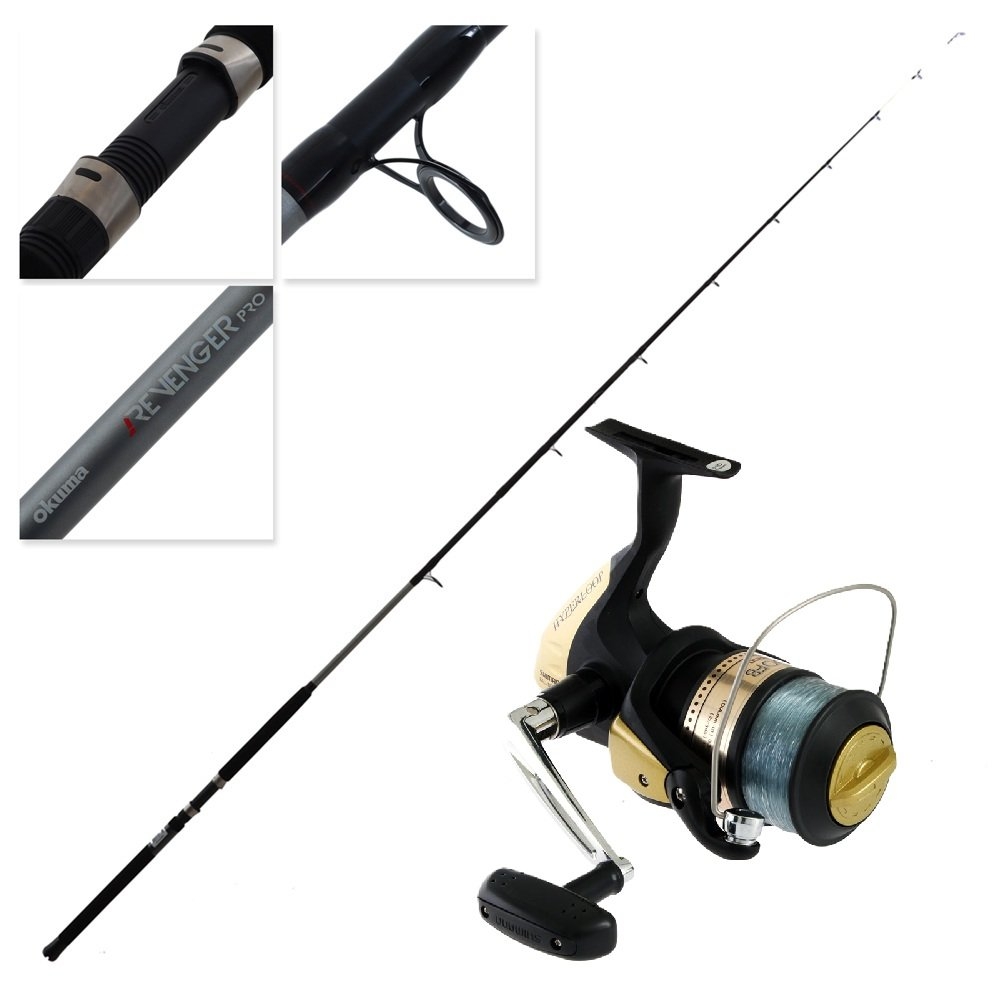 Shimano Hyperloop 6000 Revenger Pro Rock Combo incl Line 9ft 10kg 2pc