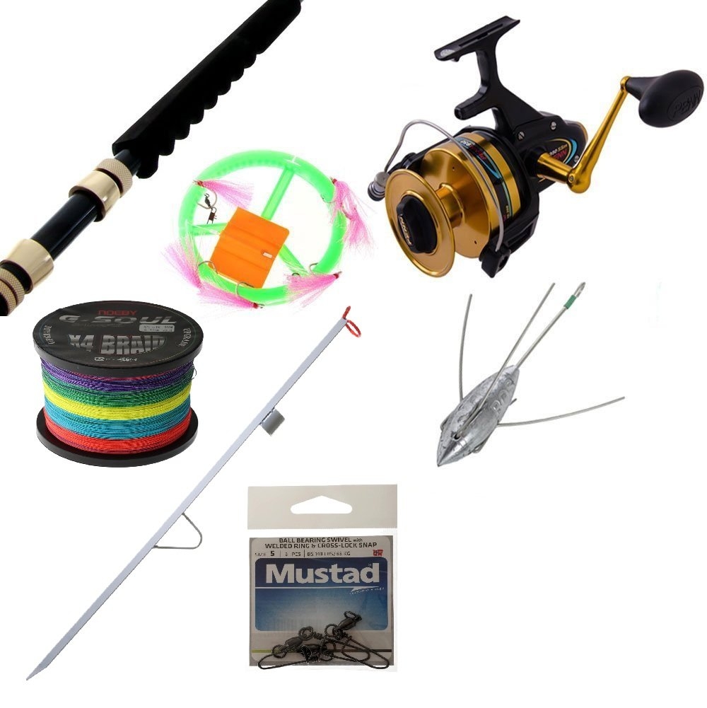 Condor B2000S PENN Spinfisher Drone Fishing Package 7ft 24kg 4pc