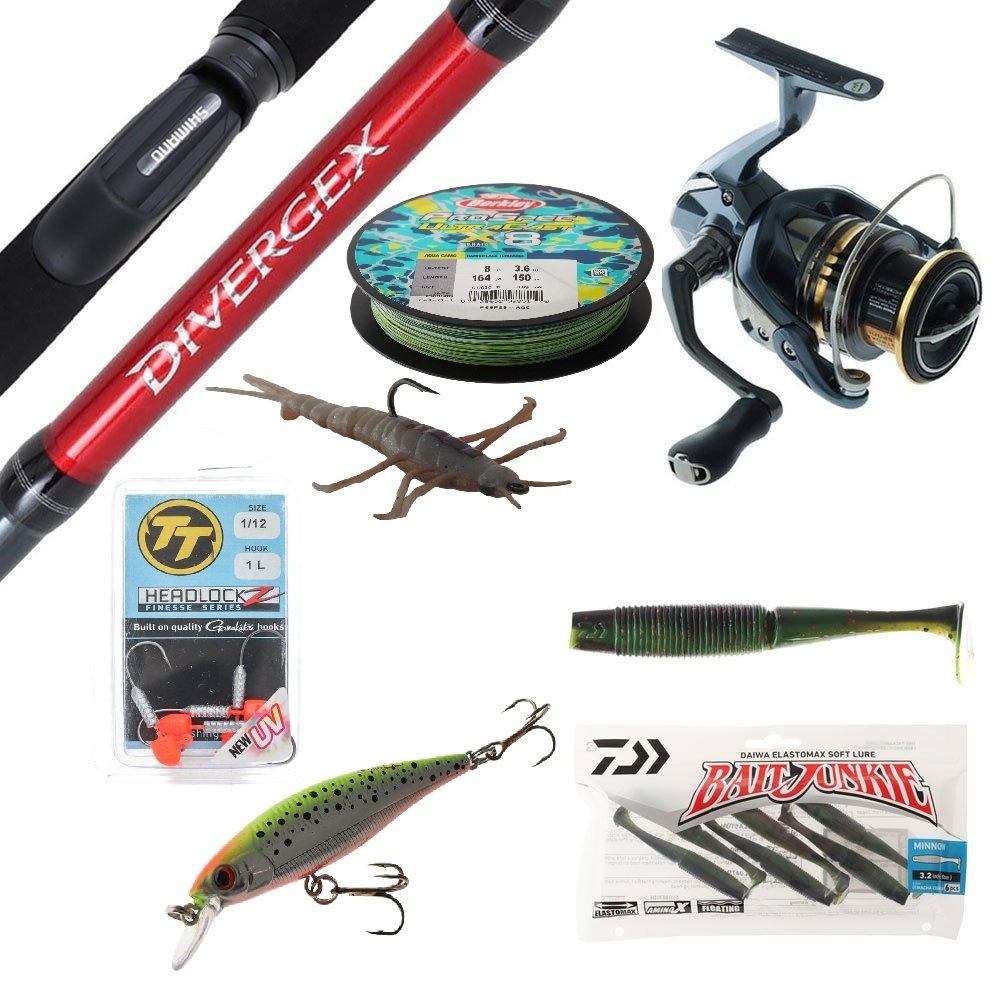 Shimano Ultegra 2500 FC Divergex Canal Fishing Package 8ft 3-5kg 2pc