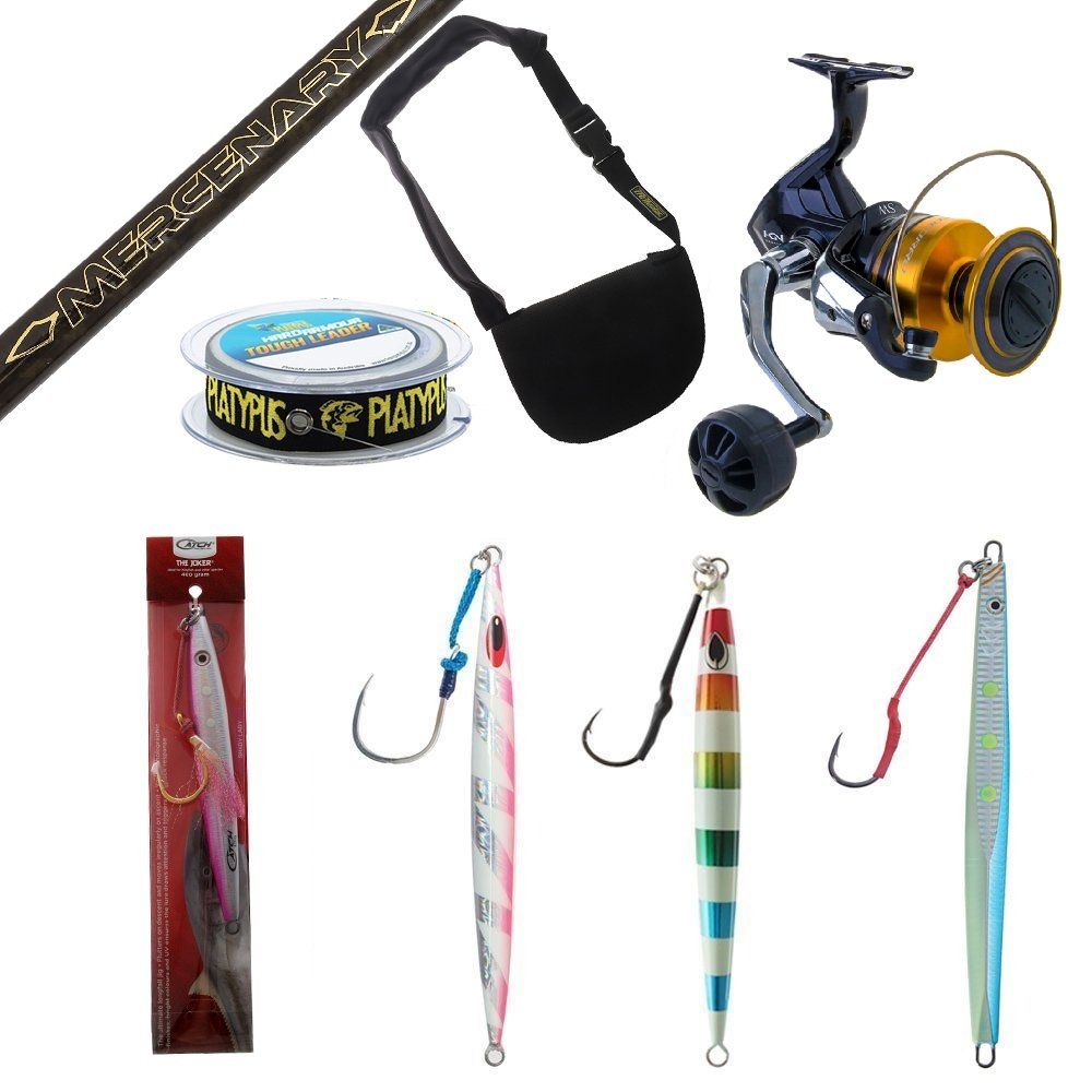 Shimano Socorro 10000 SW Kingfish Jigging Package 5ft 6in PE 5-8 1pc