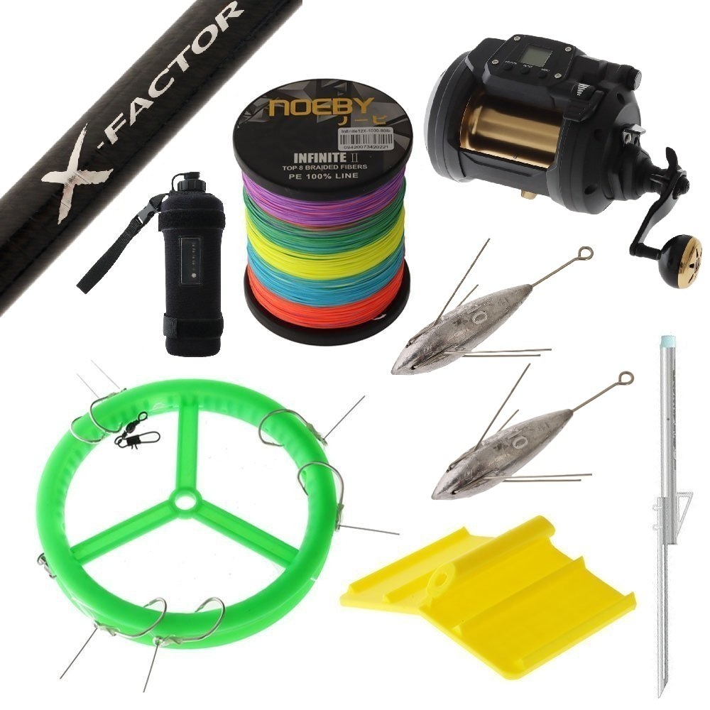 Daiwa Tanacom 1200 AJ Electric Drone Fishing Package 8ft 6in 15-24kg 2pc