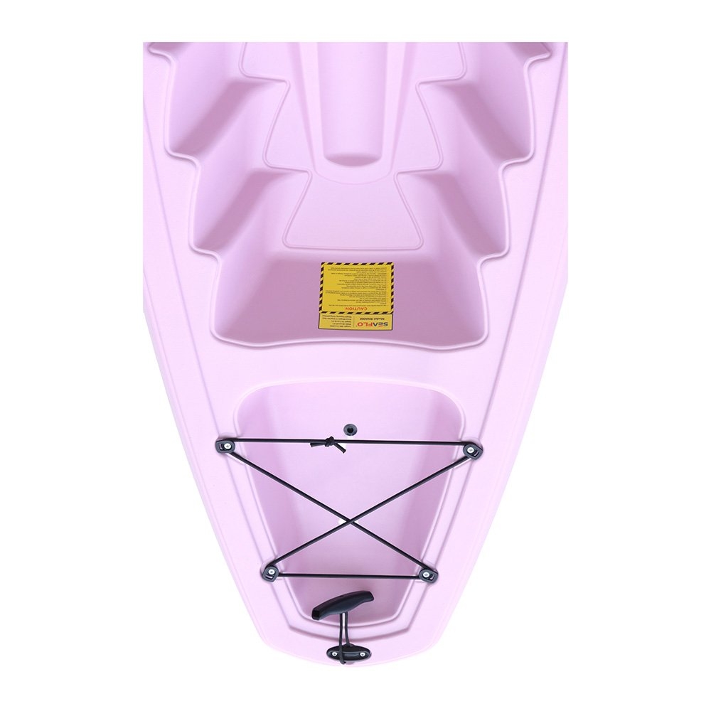 Seaflo Pukaki Adult Kayak with Paddle and Leash 8ft 8in Pink Sakura