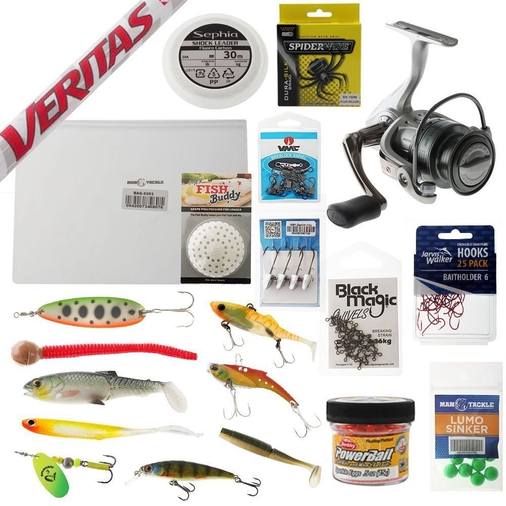 Abu Veritas Cardinal Canal Fishing Freshwater Pro Package 7ft 8in 1-3kg 2pc