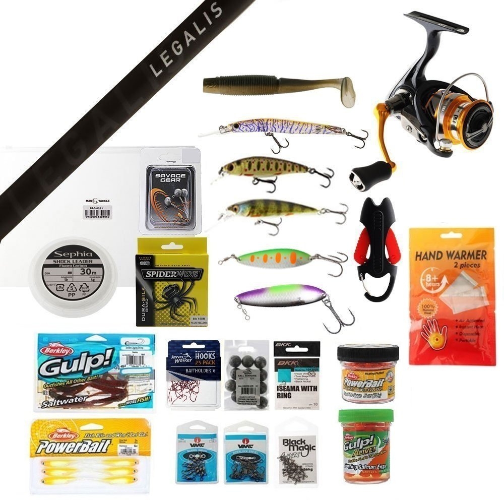 Daiwa Revros Legalis Canal Soft Baiting Package 8ft 6in 2-5kg 2pc