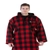 Swanndri Mens Original Pure Wool Bush Shirt Red Black S