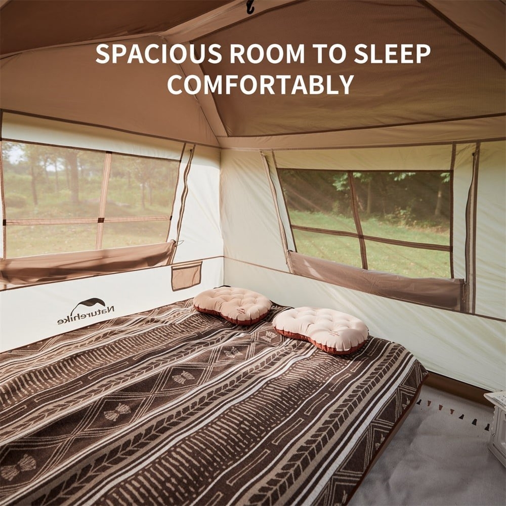 Naturehike Village 5.0 Instant Up 4P Tent with Canopy