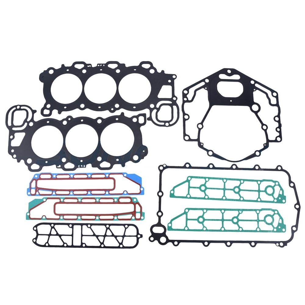 SUNCHEV 6P2-W0001-04-00 Powerhead Gasket Kit Suits Yamaha Engines 3.3L V6 4-Stroke F200HP to F250HP
