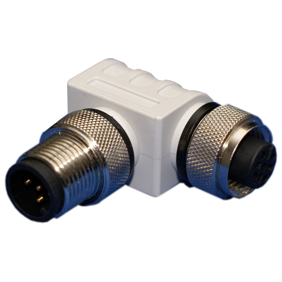 Maretron Micro 90 degrees Male/Female Connector