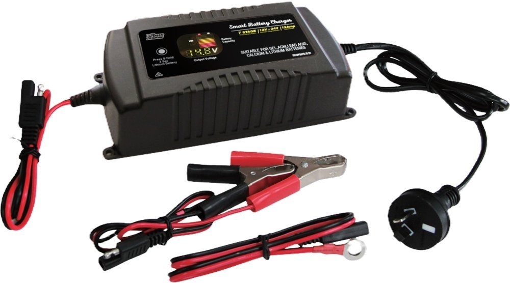Powertrain 7-Stage Battery Charger 12V/24V