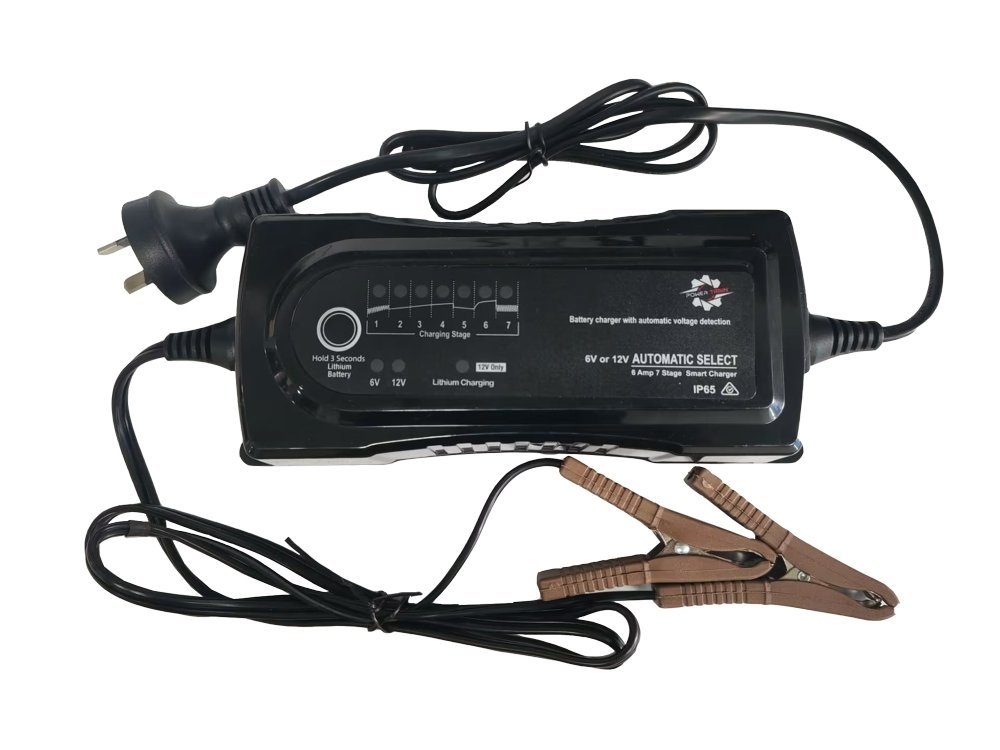 Powertrain 7-Stage Battery Charger 12V