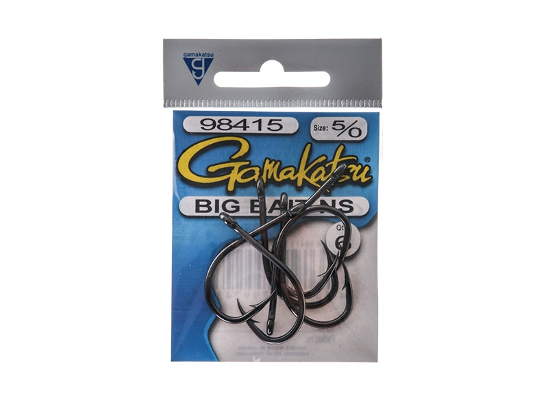 Gamakatsu Big Bait NS Hooks 5/0 Qty 6