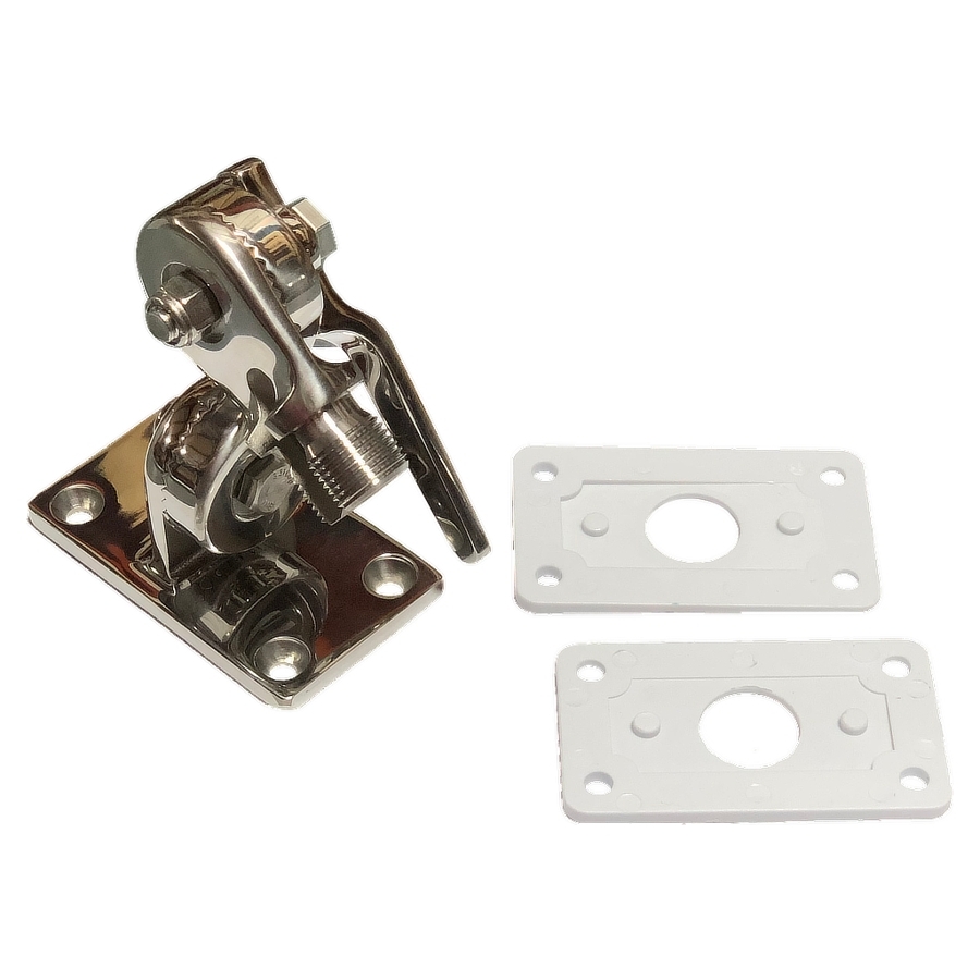 Stainless Steel Ratchet Mount with Hardware and Shims