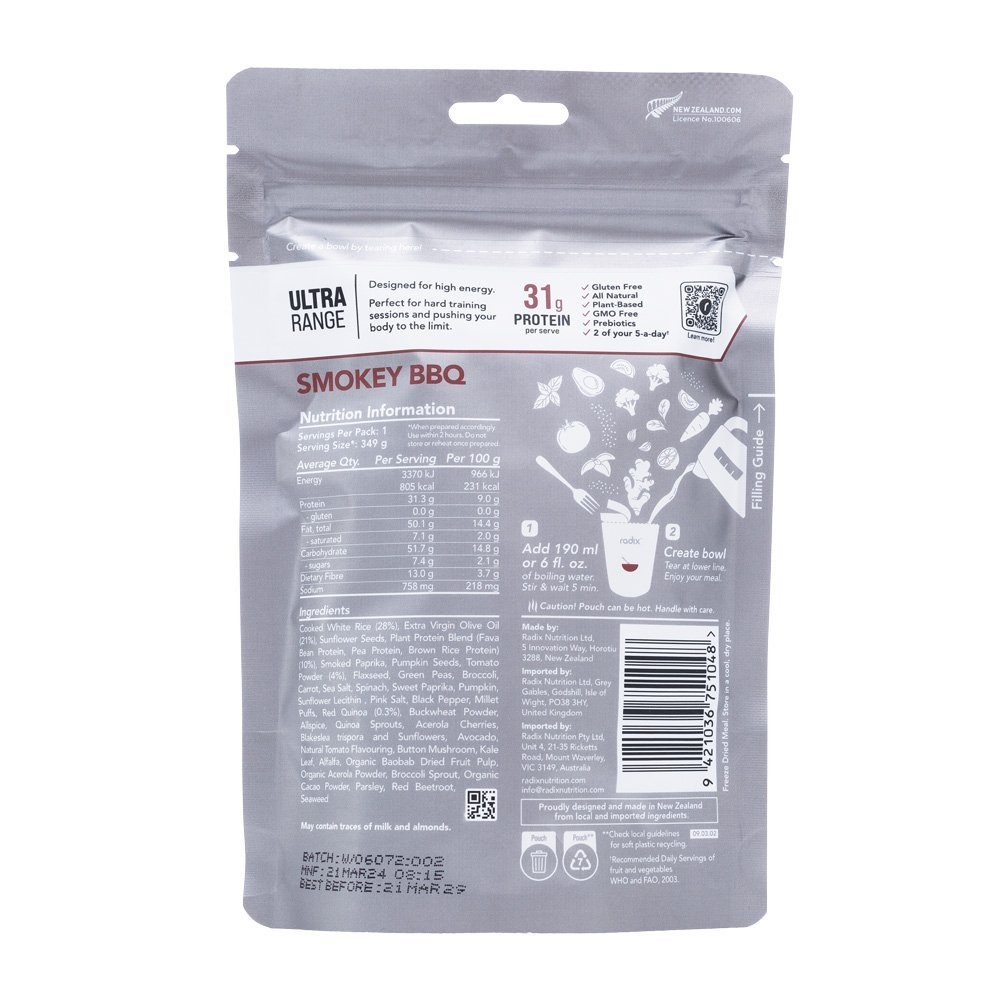 Radix Ultra Plant-Based Meal V9 800kcal