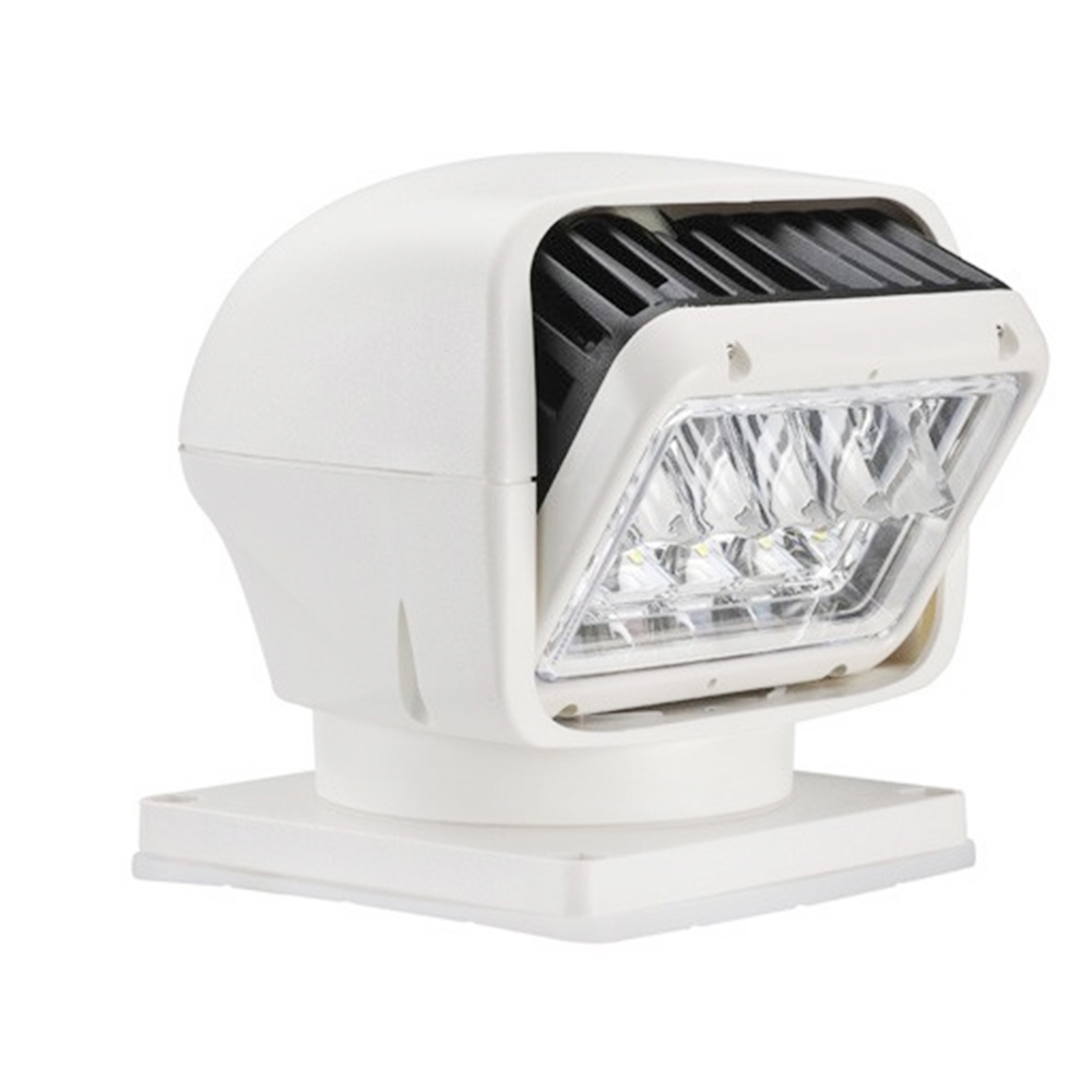 NARVA 12V Dual Speed LED Marine Search Lamp with Remote Control 5000lm - White