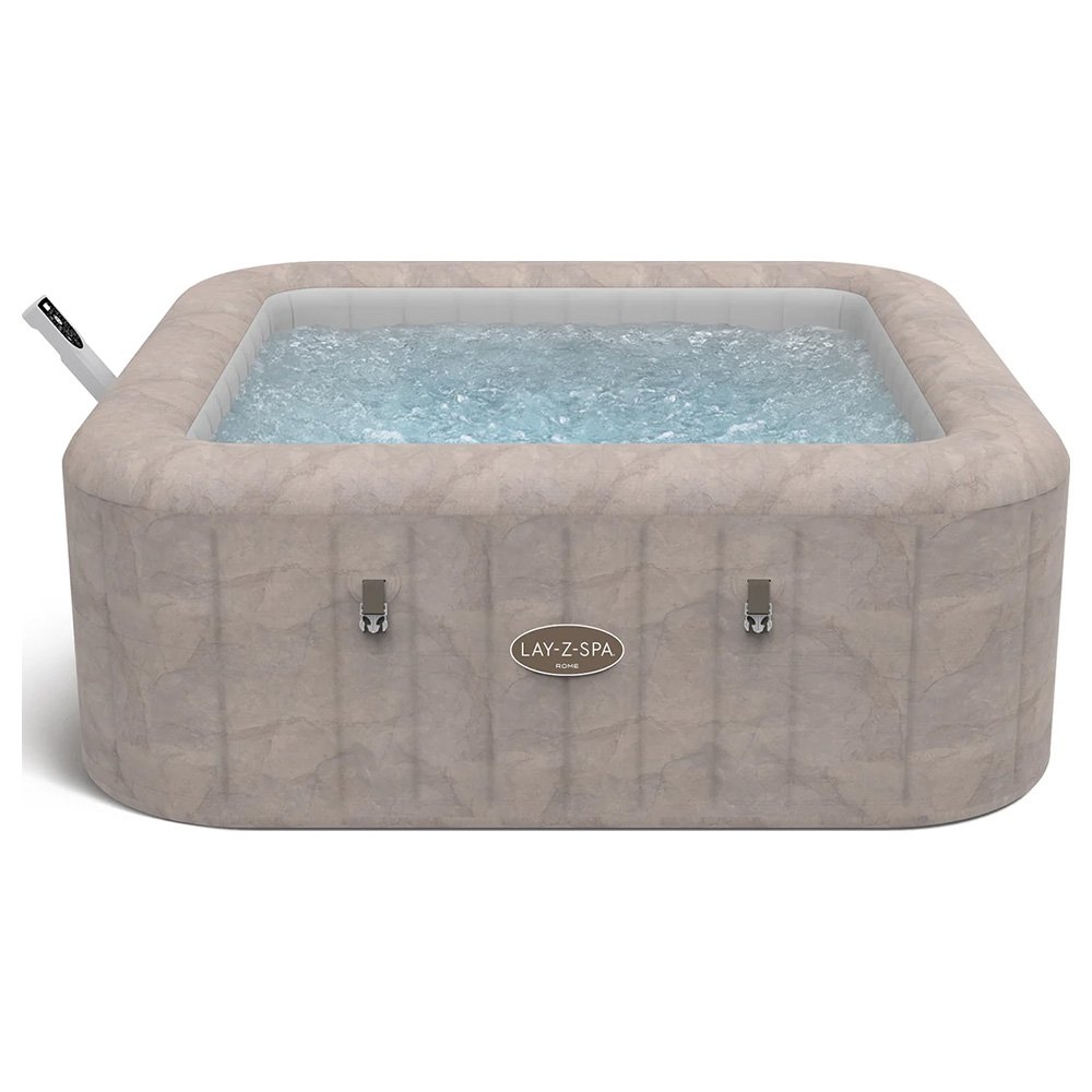 Lay-Z-Spa Rome MaxHold EnergySense UltraFit Smart AirJet 6 Inflatable Spa Pool 1.8m