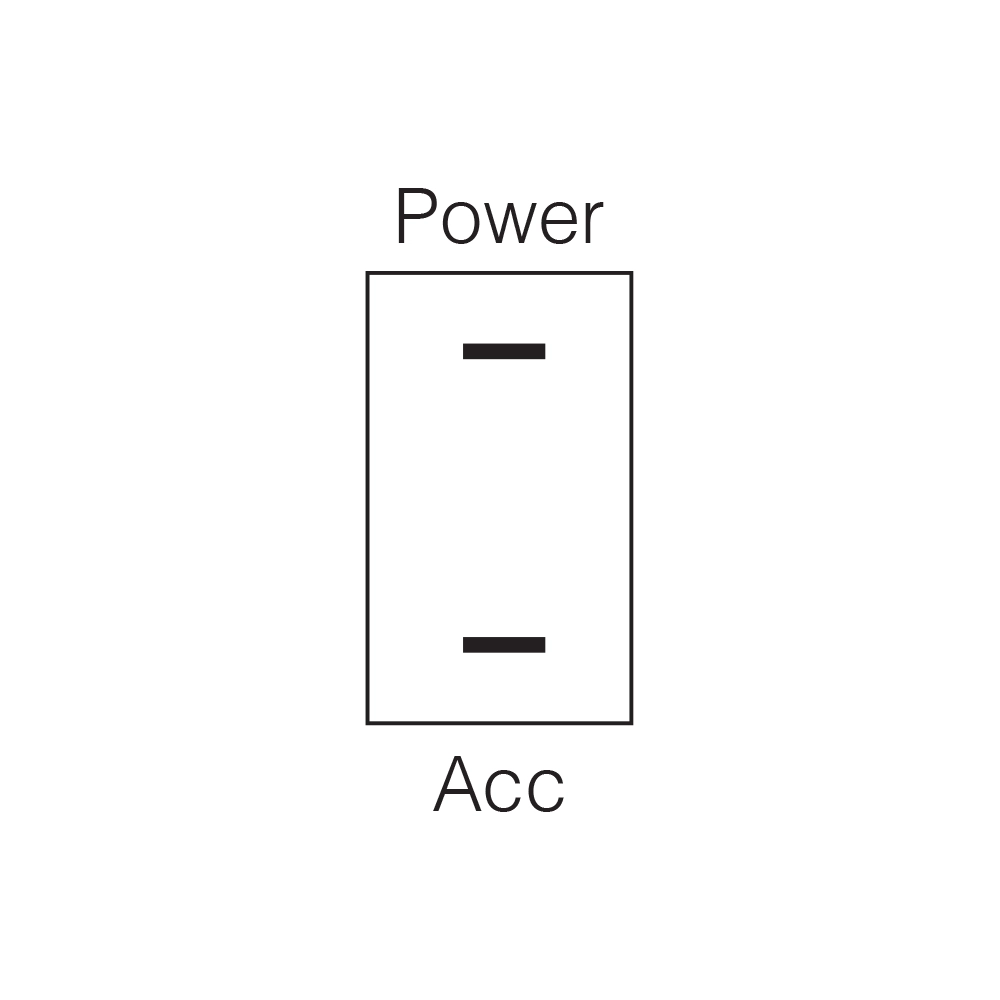 NARVA ON/OFF Metal Toggle Switch NARVA ON/OFF Metal Toggle Switch