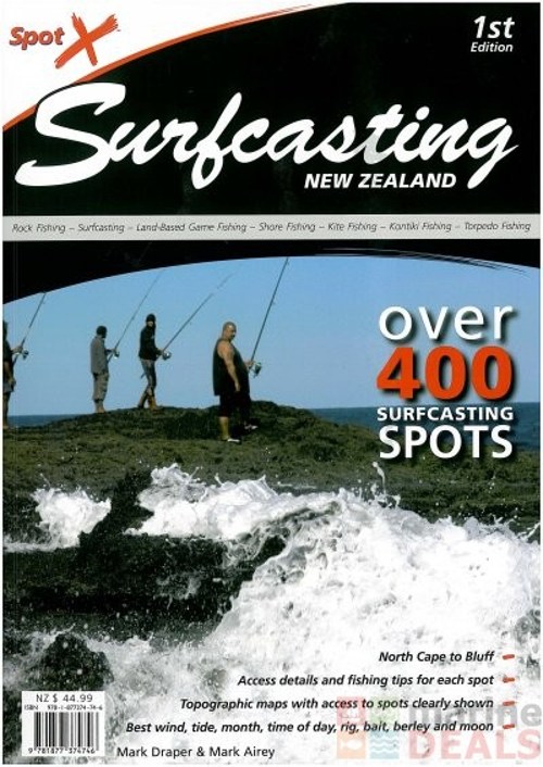 Spot X Surfcasting New Zealand Book