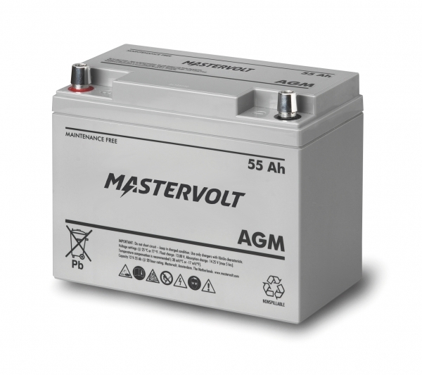 Mastervolt MV 12V 55Ah AGM Battery - Group 24
