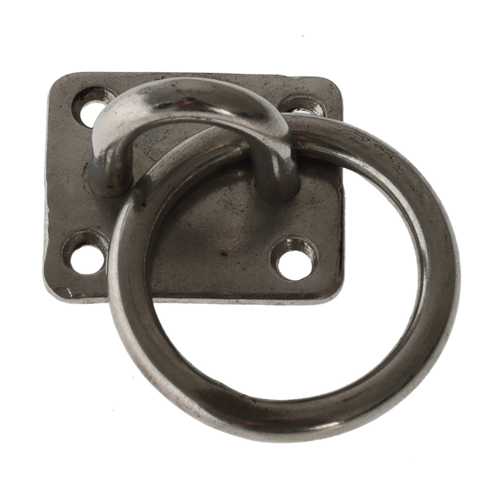Cleveco 316 Stainless Steel Eye Plates with Ring 40x6mm