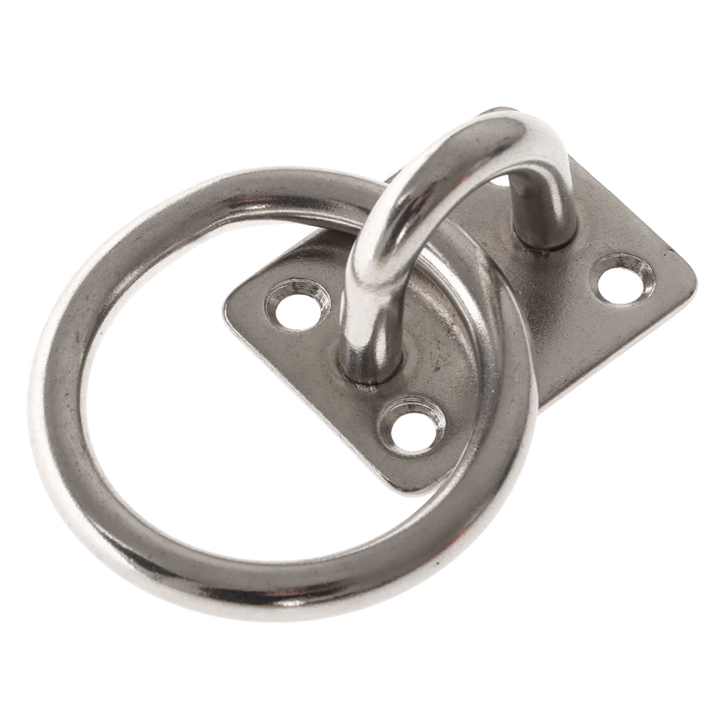 Cleveco 316 Stainless Steel Eye Plates with Ring 50x8mm