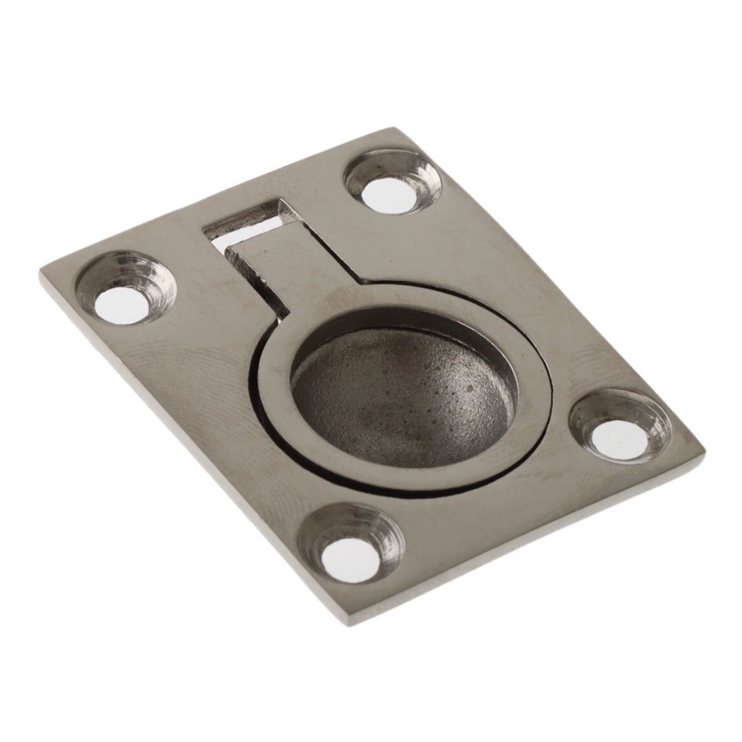 Cleveco 316 Stainless Steel Flush Lift Ring 48x38mm