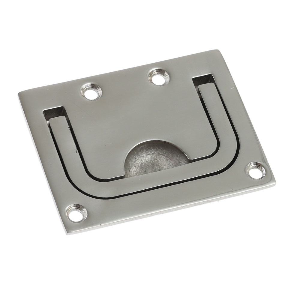 Cleveco 316 Stainless Steel Flush Lift Ring 76x58mm