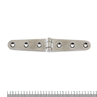 Cleveco 316 Stainless Steel Strap Hinge 150x30mm Thumbnail Cleveco 316 Stainless Steel Strap Hinge 150x30mm