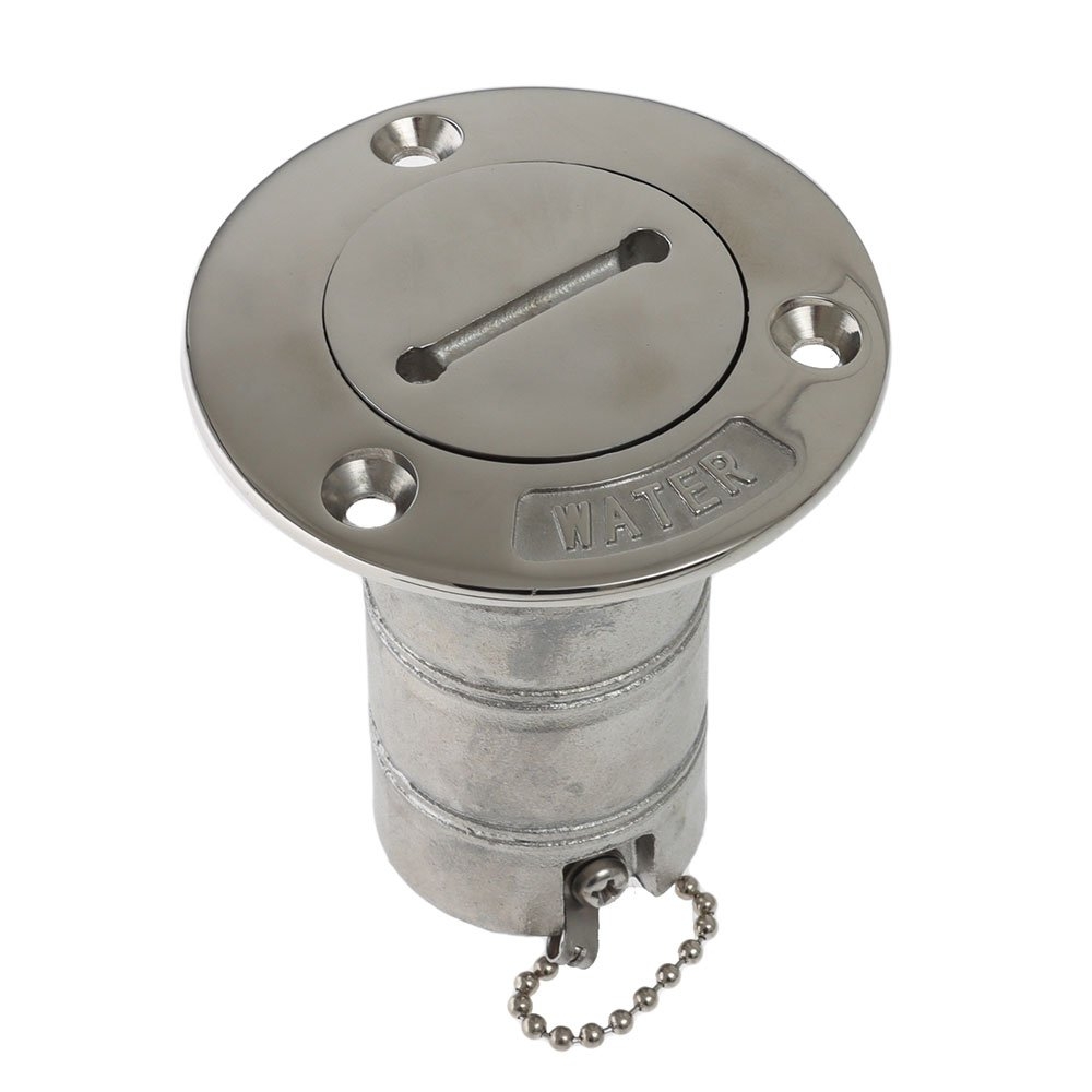 Cleveco 316 Stainless Steel Hose Deck Fills with Key 1-1/2in