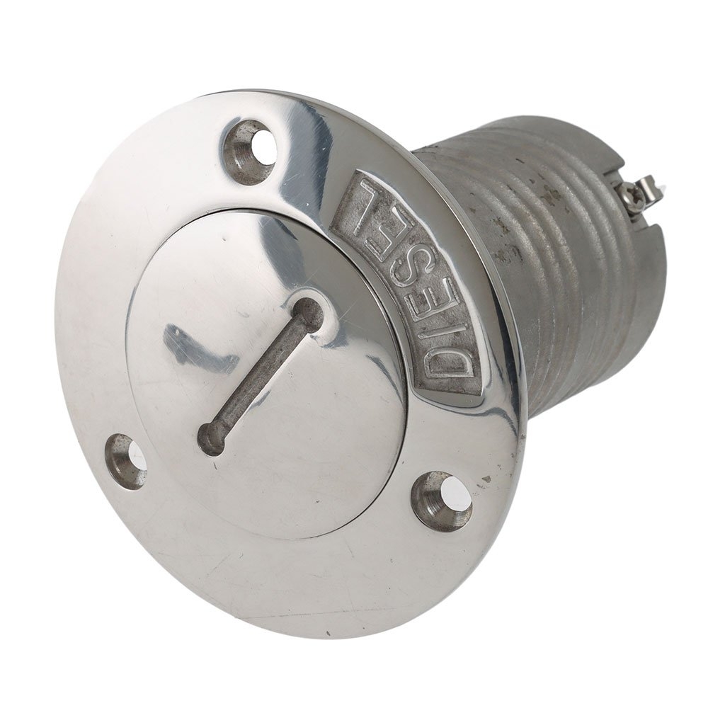 Cleveco 316 Stainless Steel Hose Deck Fills with Key 2in