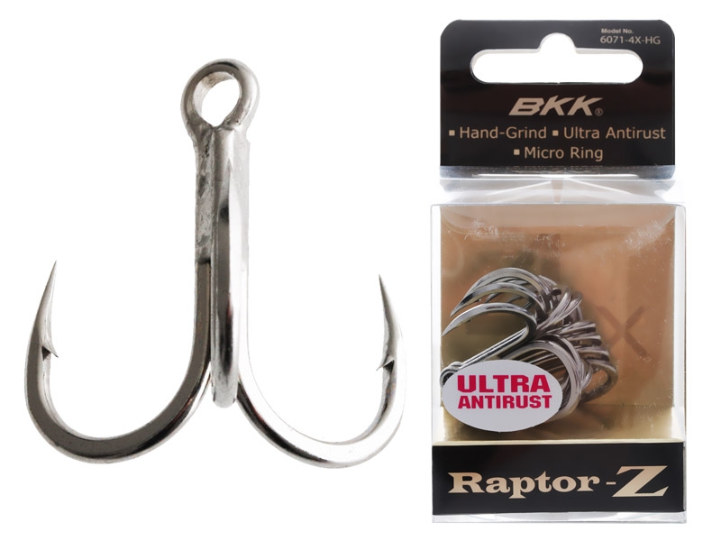 BKK Raptor-Z Treble Hook #1 Qty 6