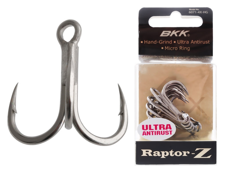 BKK Raptor-Z Treble Hook #2 Qty 7