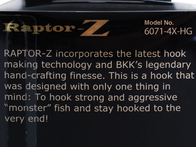 BKK Raptor-Z Treble Hooks