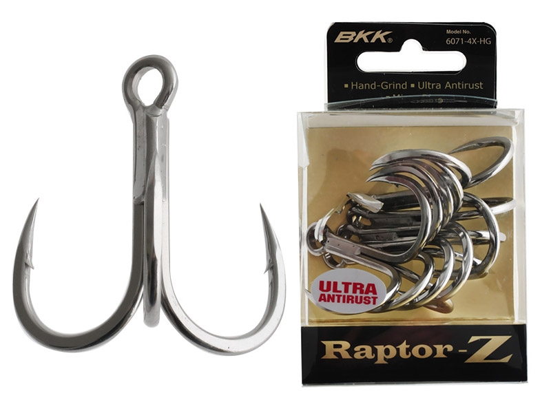 BKK Raptor-Z Treble Hook 5/0 Qty 5