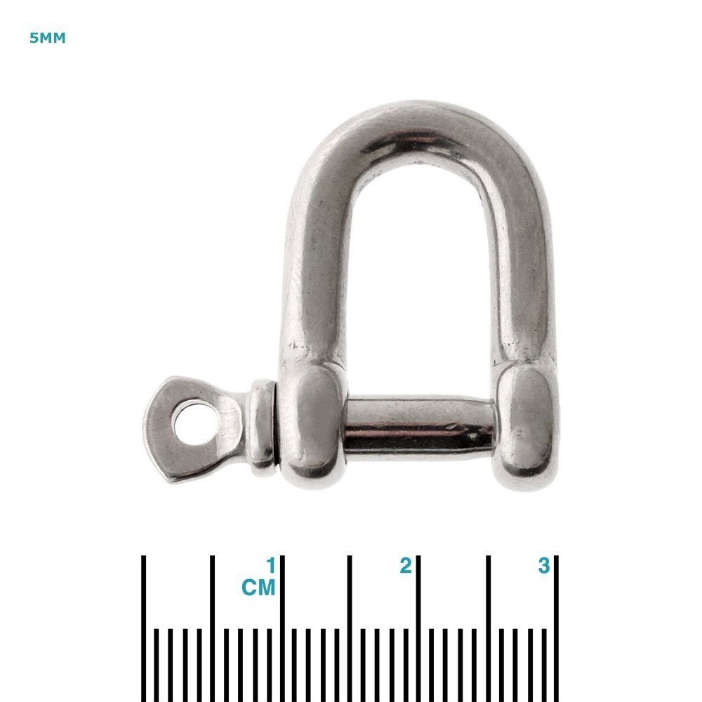 Cleveco 316 Stainless Steel Forged Dee Shackle