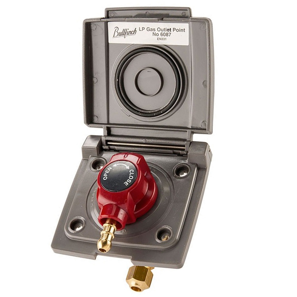 Bullfinch 6087 External Gas Outlet Point Grey