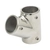 Cleveco 316 Stainless Steel Left Tee 60-deg 25mm