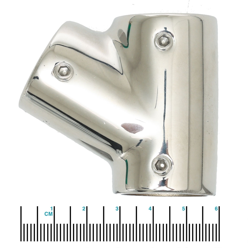 Cleveco 316 Stainless Steel Left Tee 60-deg 25mm